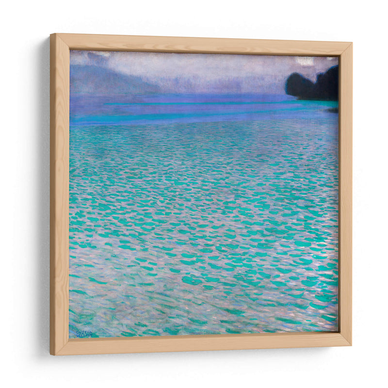 Lago Attersee - Gustav Klimt | Cuadro decorativo de Canvas Lab