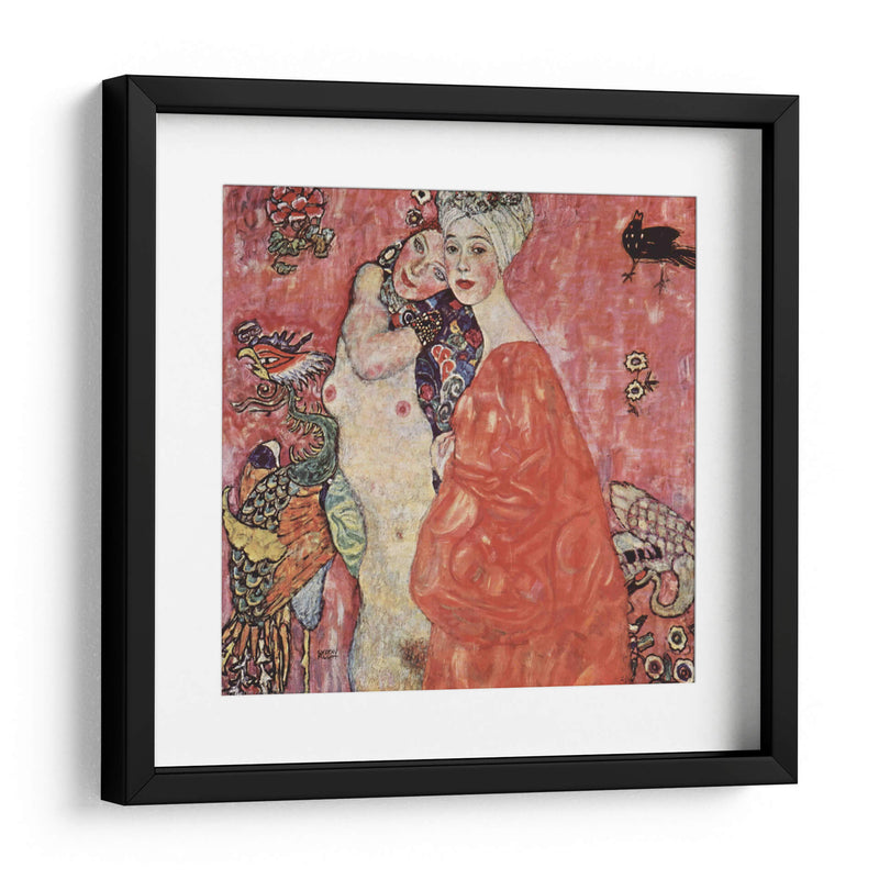 Las amigas - Gustav Klimt | Cuadro decorativo de Canvas Lab