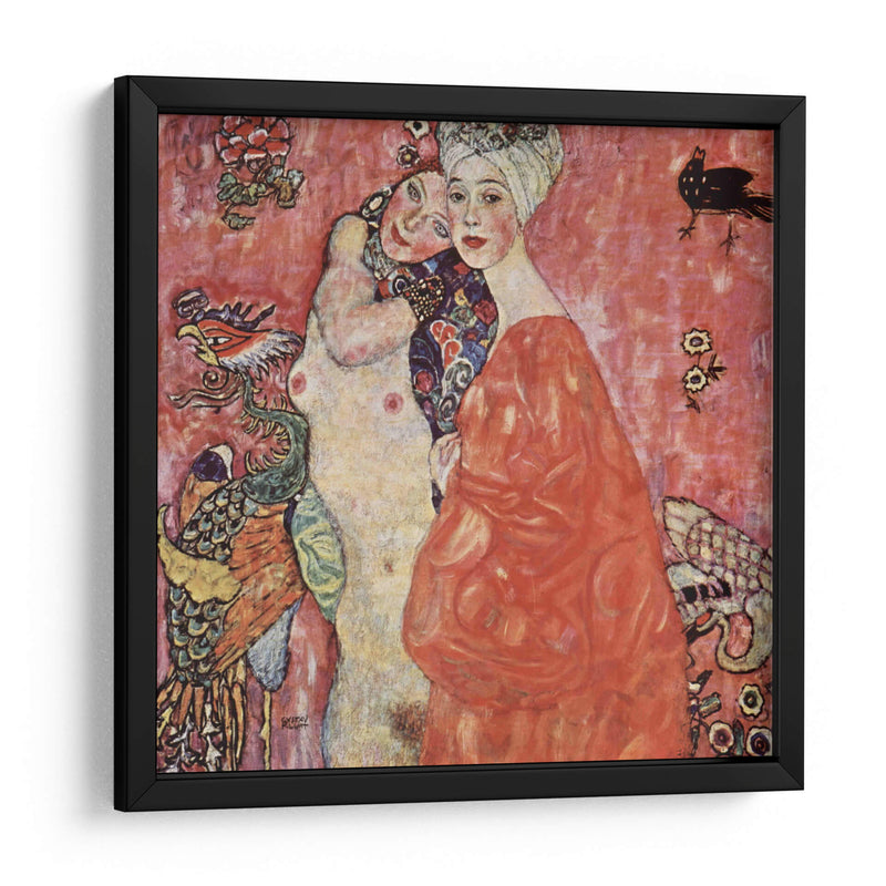 Las amigas - Gustav Klimt | Cuadro decorativo de Canvas Lab