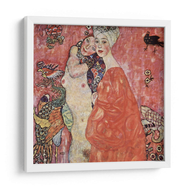 Las amigas - Gustav Klimt | Cuadro decorativo de Canvas Lab