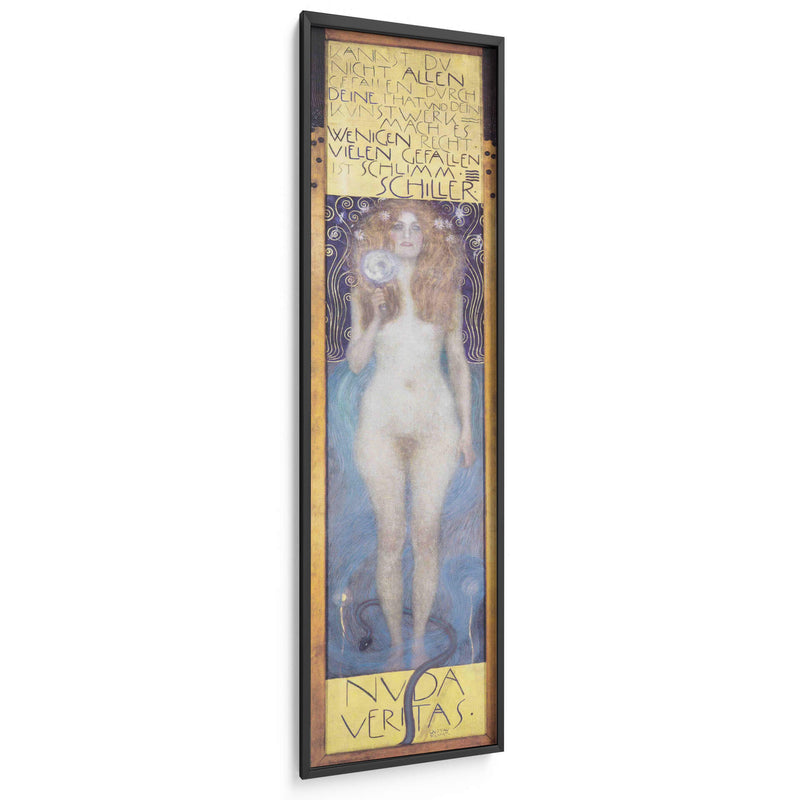 Nuda veritas - Gustav Klimt | Cuadro decorativo de Canvas Lab