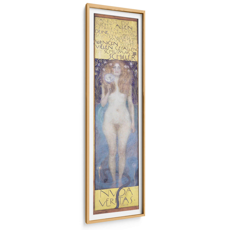 Nuda veritas - Gustav Klimt | Cuadro decorativo de Canvas Lab