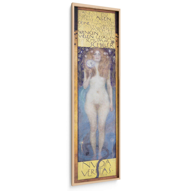 Nuda veritas - Gustav Klimt | Cuadro decorativo de Canvas Lab