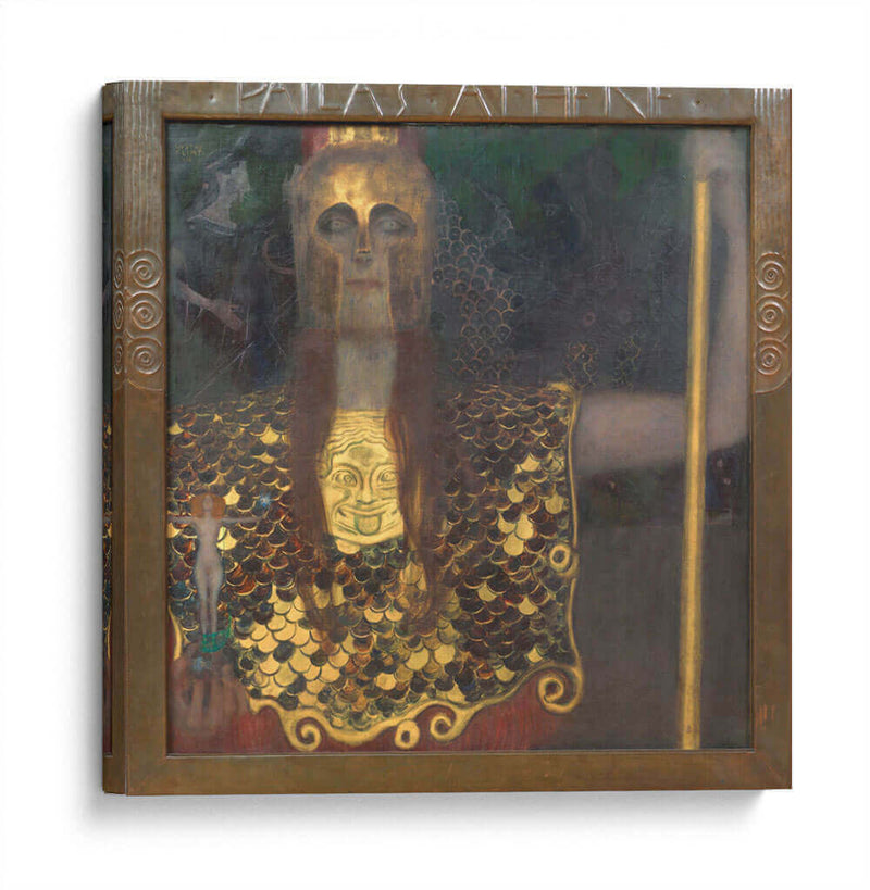 Palas Atenea - Gustav Klimt | Cuadro decorativo de Canvas Lab