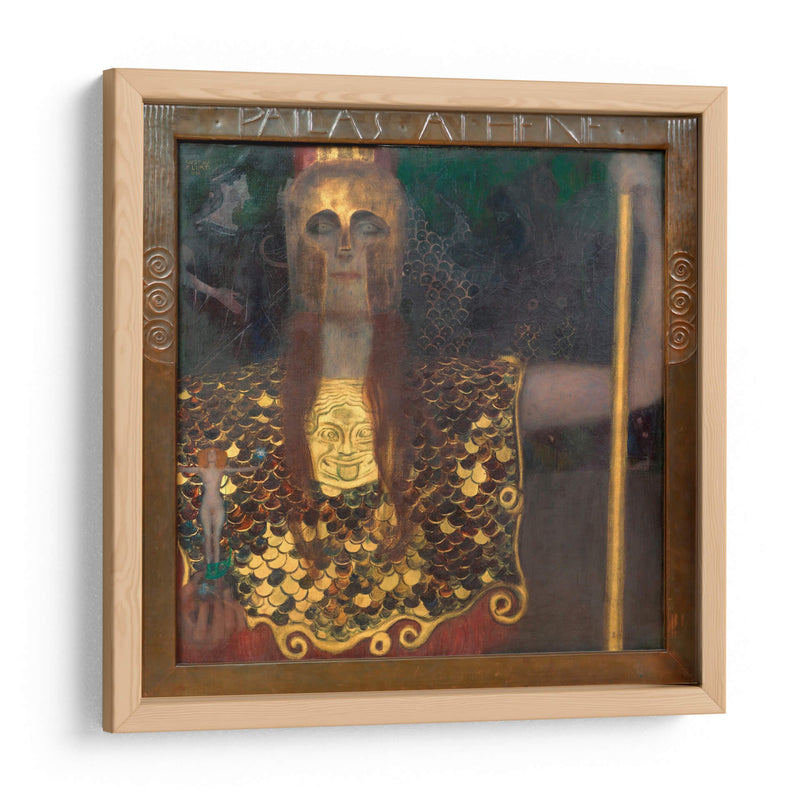 Palas Atenea - Gustav Klimt | Cuadro decorativo de Canvas Lab