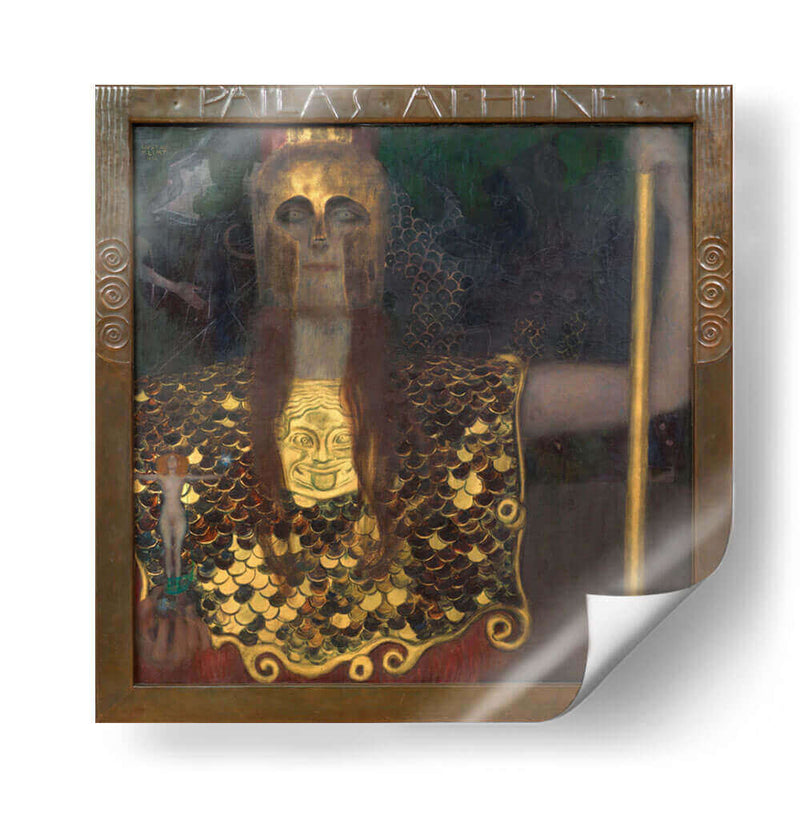 Palas Atenea - Gustav Klimt | Cuadro decorativo de Canvas Lab