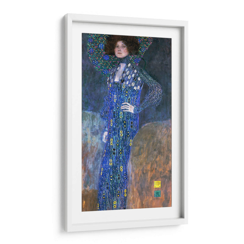 Retrato de Emilie Flöge - Gustav Klimt | Cuadro decorativo de Canvas Lab