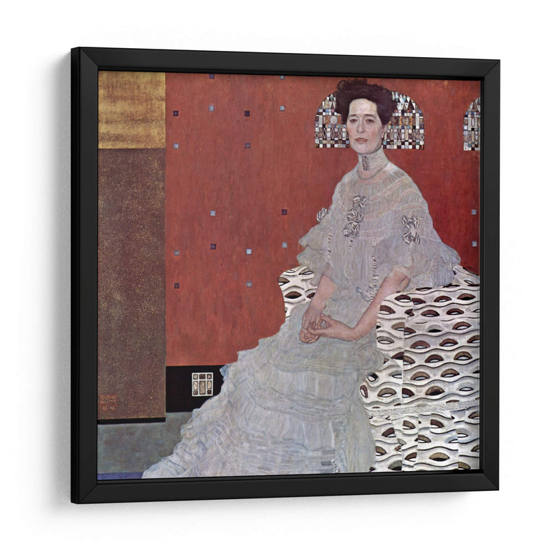 Retrato de Fritza Riedler - Gustav Klimt | Cuadro decorativo de Canvas Lab