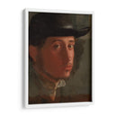 Autorretrato (1857-1858) - Edgar Degas | Cuadro decorativo de Canvas Lab