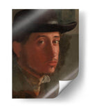 Autorretrato (1857-1858) - Edgar Degas | Cuadro decorativo de Canvas Lab