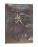 Bailarina con ramos de flores - Edgar Degas | Cuadro decorativo de Canvas Lab