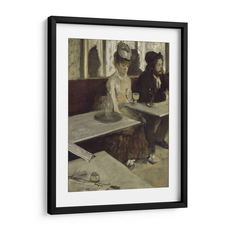 El ajenjo - Edgar Degas | Cuadro decorativo de Canvas Lab