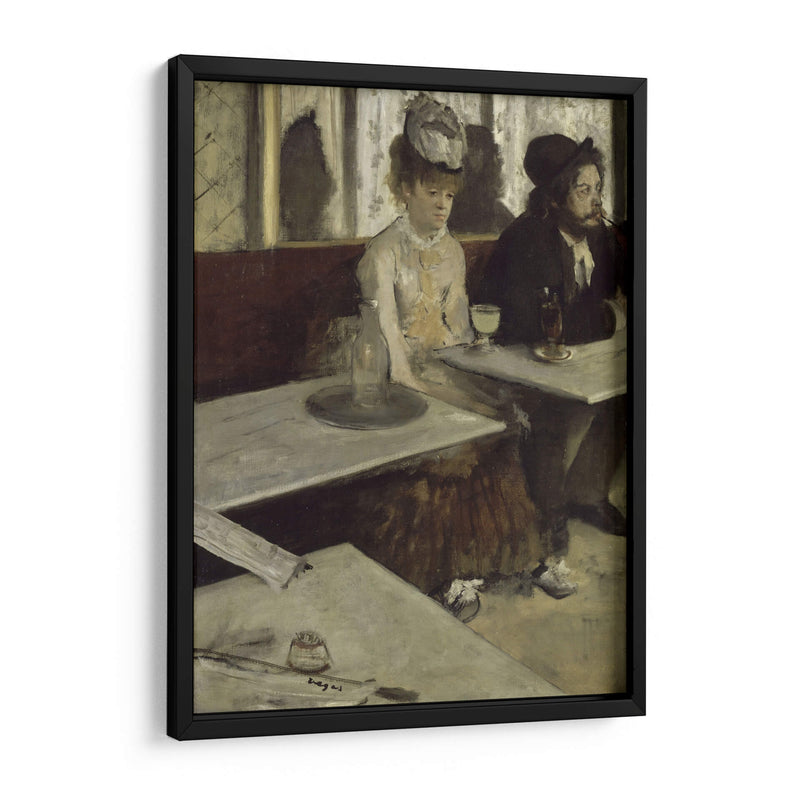 El ajenjo - Edgar Degas | Cuadro decorativo de Canvas Lab