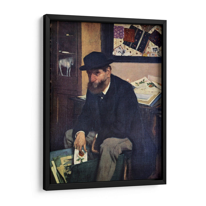 El coleccionista - Edgar Degas | Cuadro decorativo de Canvas Lab