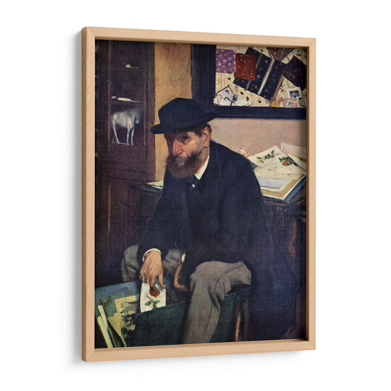 El coleccionista - Edgar Degas | Cuadro decorativo de Canvas Lab