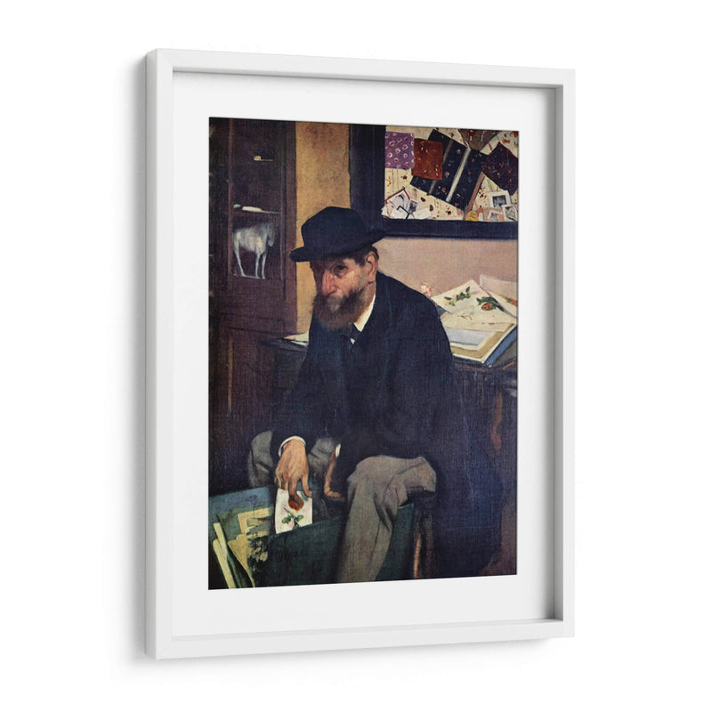 El coleccionista - Edgar Degas | Cuadro decorativo de Canvas Lab