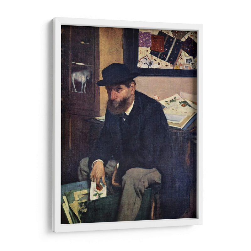 El coleccionista - Edgar Degas | Cuadro decorativo de Canvas Lab