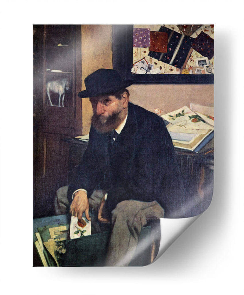 El coleccionista - Edgar Degas | Cuadro decorativo de Canvas Lab
