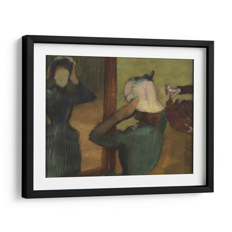 En la sombrerería - Edgar Degas | Cuadro decorativo de Canvas Lab