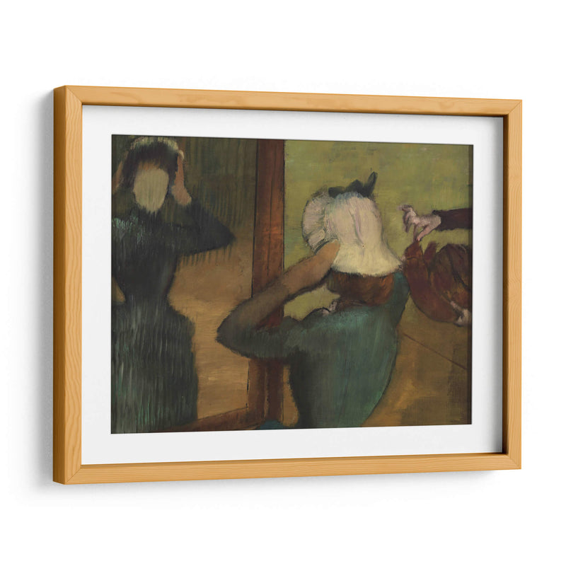 En la sombrerería - Edgar Degas | Cuadro decorativo de Canvas Lab