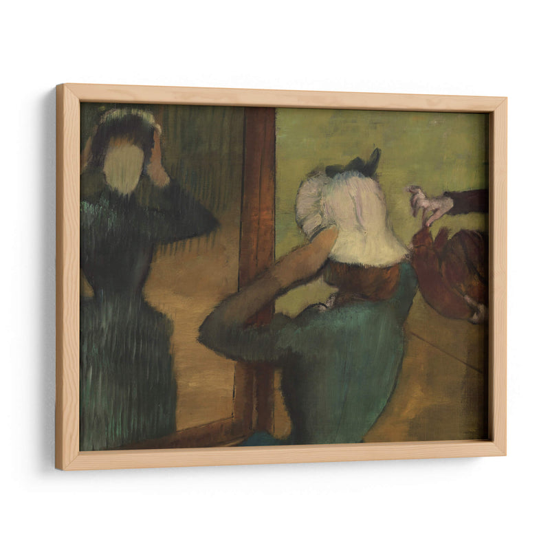 En la sombrerería - Edgar Degas | Cuadro decorativo de Canvas Lab