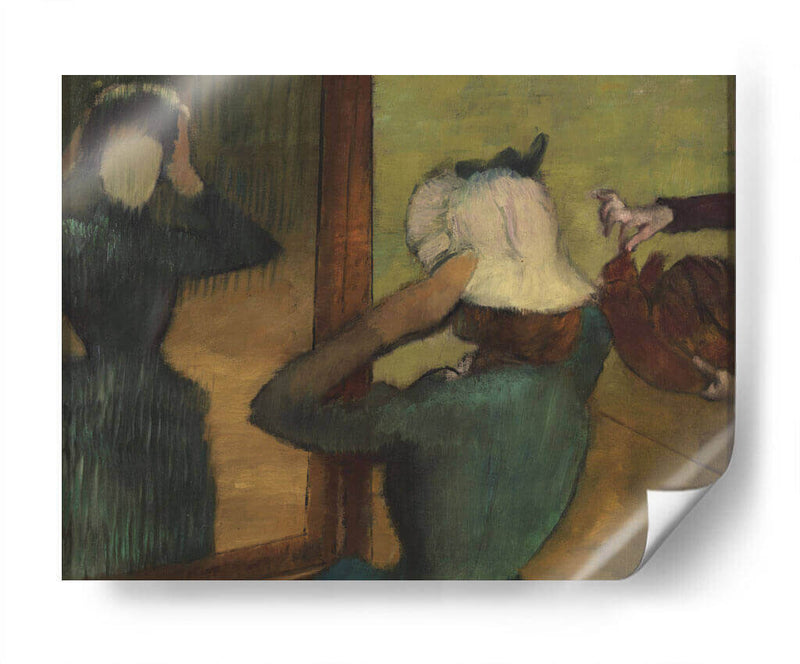 En la sombrerería - Edgar Degas | Cuadro decorativo de Canvas Lab