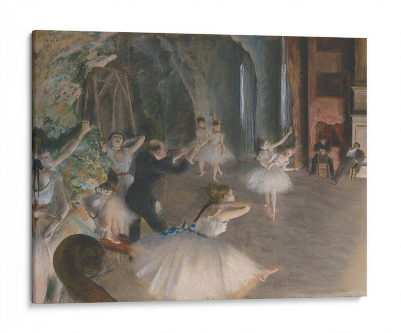 Ensayo de baile - Edgar Degas | Cuadro decorativo de Canvas Lab