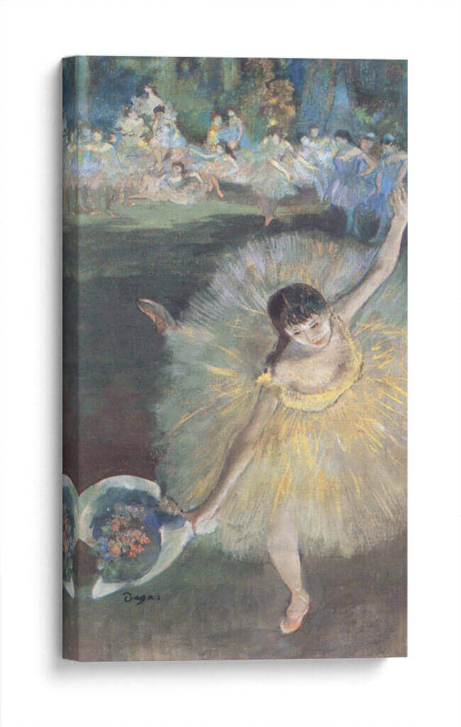 Fin del arabesco - Edgar Degas | Cuadro decorativo de Canvas Lab