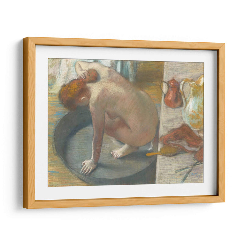 La bañera - Edgar Degas | Cuadro decorativo de Canvas Lab