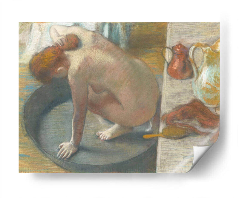 La bañera - Edgar Degas | Cuadro decorativo de Canvas Lab