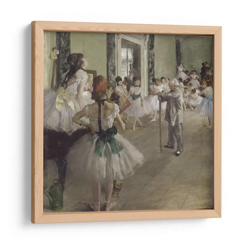 La clase de ballet - Edgar Degas | Cuadro decorativo de Canvas Lab