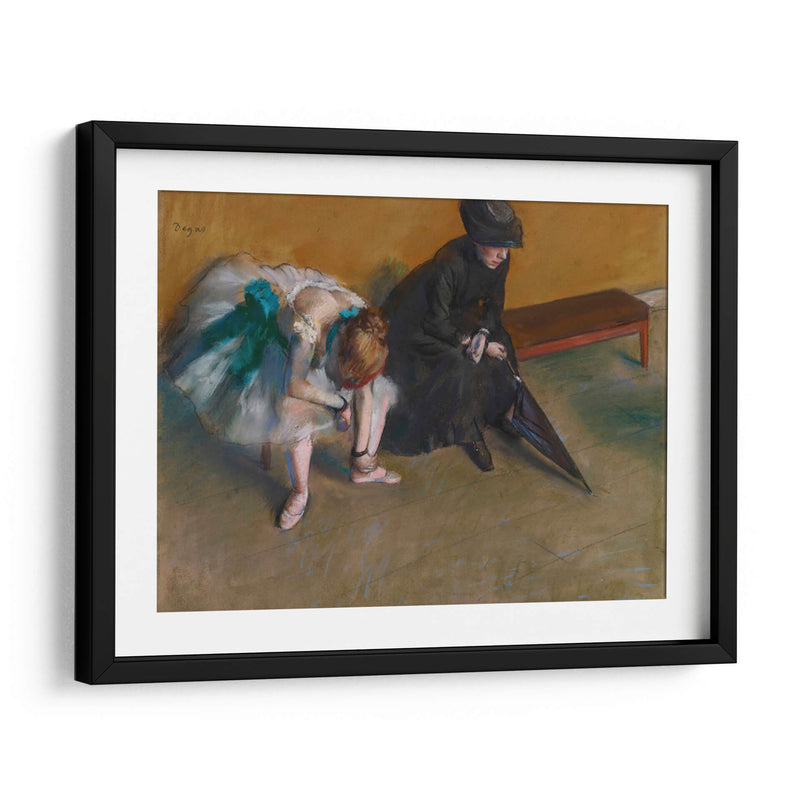 La espera - Edgar Degas | Cuadro decorativo de Canvas Lab