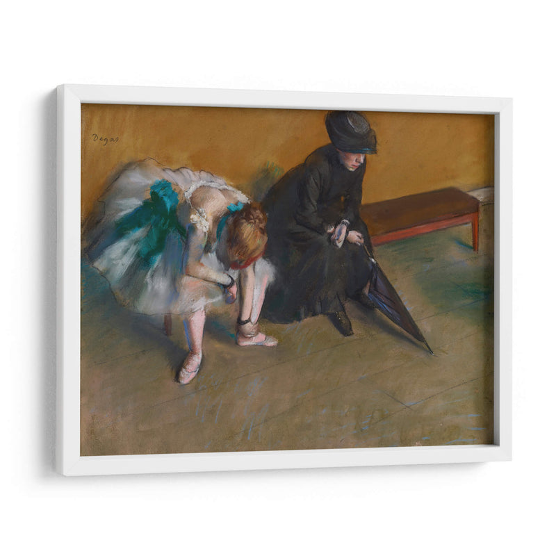 La espera - Edgar Degas | Cuadro decorativo de Canvas Lab