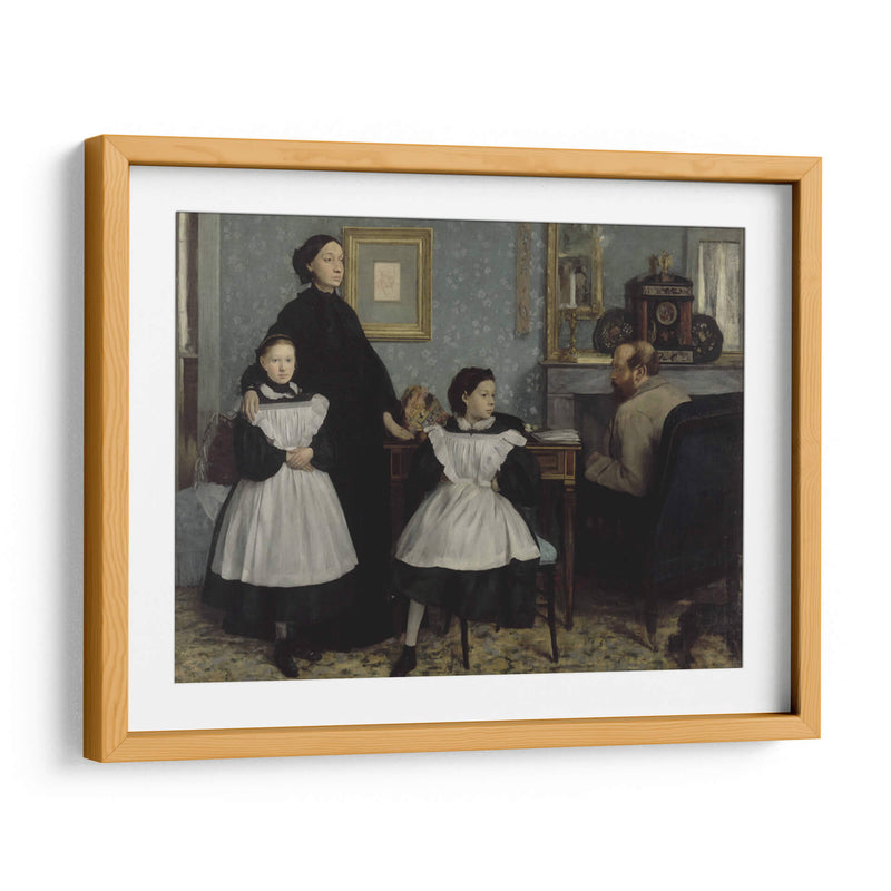 La familia Bellelli - Edgar Degas | Cuadro decorativo de Canvas Lab