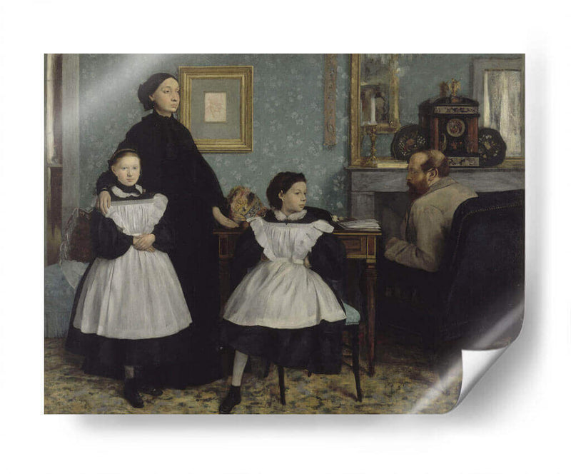 La familia Bellelli - Edgar Degas | Cuadro decorativo de Canvas Lab
