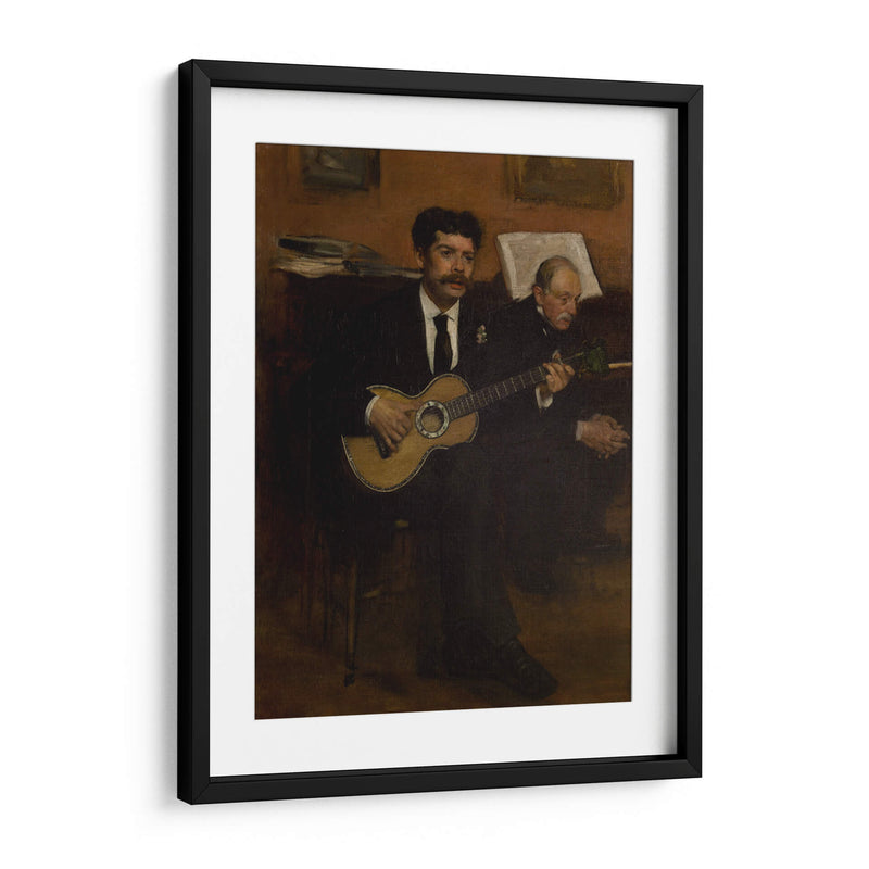 Lorenzo Pagans y Auguste de Gas - Edgar Degas | Cuadro decorativo de Canvas Lab