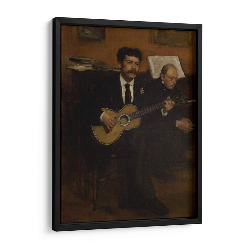 Lorenzo Pagans y Auguste de Gas - Edgar Degas | Cuadro decorativo de Canvas Lab