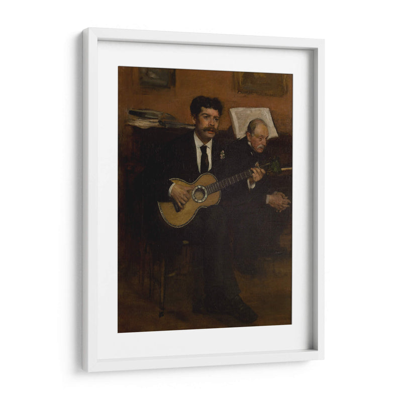 Lorenzo Pagans y Auguste de Gas - Edgar Degas | Cuadro decorativo de Canvas Lab