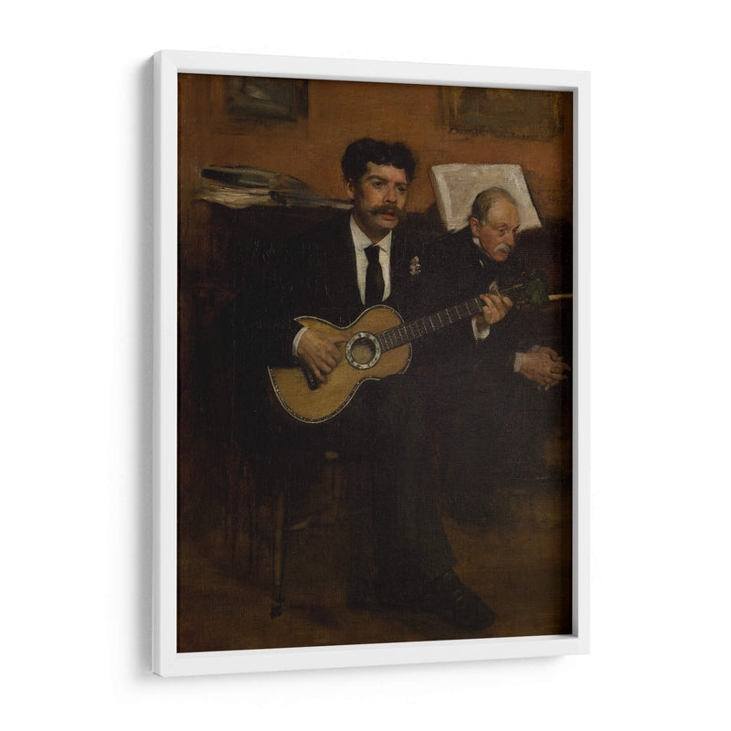 Lorenzo Pagans y Auguste de Gas - Edgar Degas | Cuadro decorativo de Canvas Lab