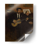 Lorenzo Pagans y Auguste de Gas - Edgar Degas | Cuadro decorativo de Canvas Lab