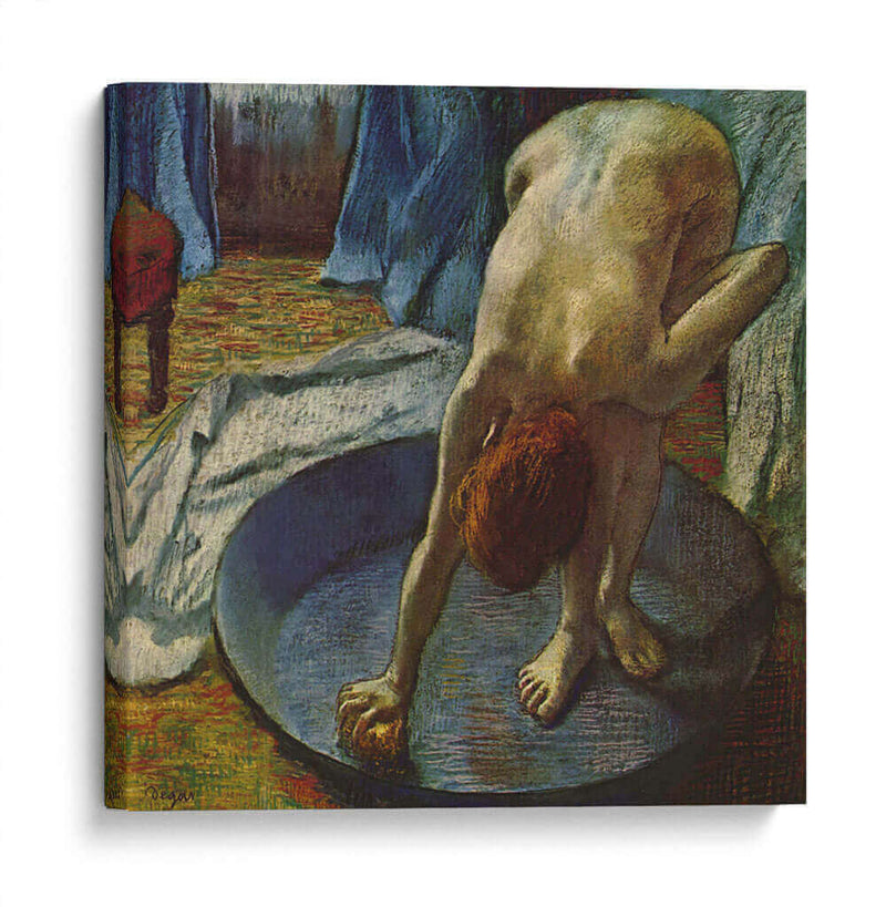 Mujer en una bañera - Edgar Degas | Cuadro decorativo de Canvas Lab