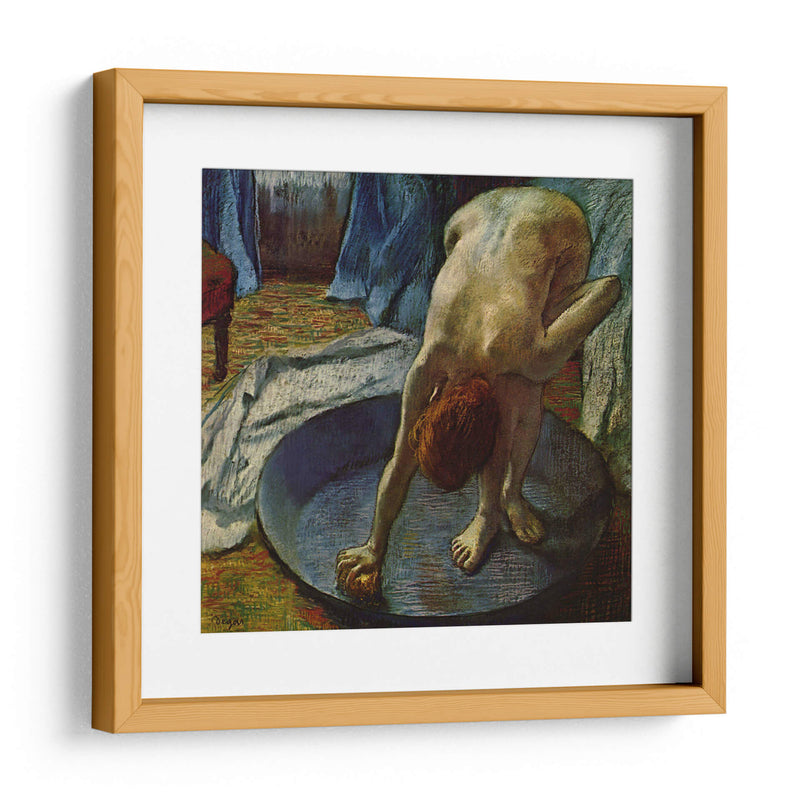Mujer en una bañera - Edgar Degas | Cuadro decorativo de Canvas Lab