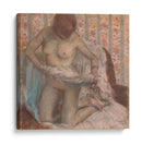 Mujer inclinada - Edgar Degas | Cuadro decorativo de Canvas Lab