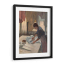 Mujer planchando - Edgar Degas | Cuadro decorativo de Canvas Lab