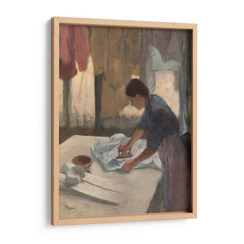 Mujer planchando - Edgar Degas | Cuadro decorativo de Canvas Lab