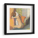 Mujer secándose después del baño - Edgar Degas | Cuadro decorativo de Canvas Lab