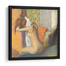 Mujer secándose después del baño - Edgar Degas | Cuadro decorativo de Canvas Lab