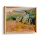 Paisaje con rocas - Edgar Degas | Cuadro decorativo de Canvas Lab