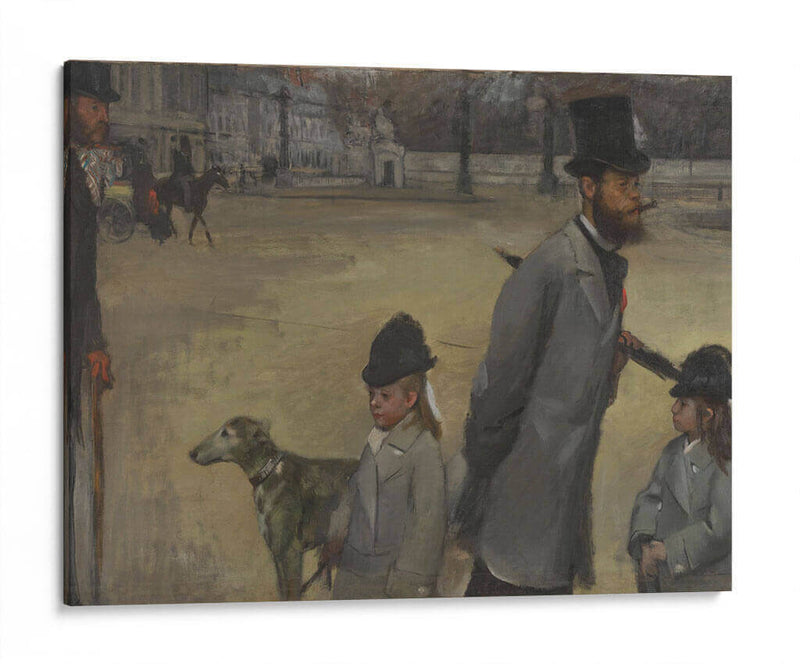 Plaza de la Concordia - Edgar Degas | Cuadro decorativo de Canvas Lab