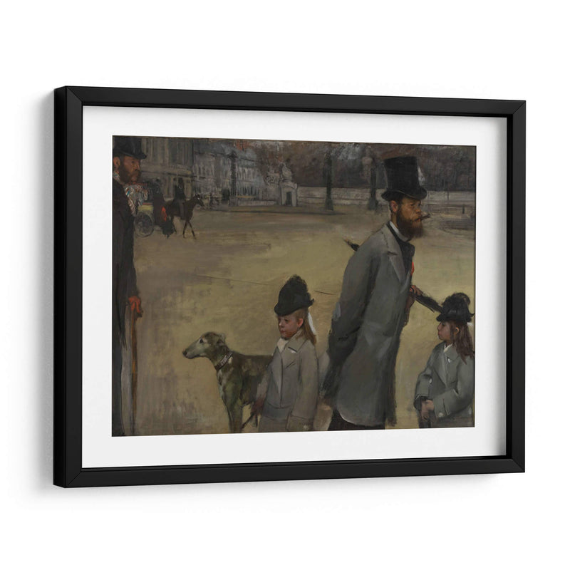 Plaza de la Concordia - Edgar Degas | Cuadro decorativo de Canvas Lab